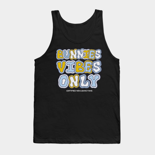 Bunnies Vibes Only NewJeans Tank Top by wennstore